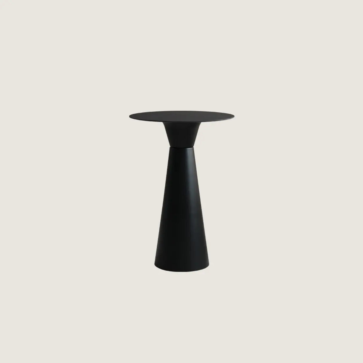 Modern Minimalist Cone-Base Bistro Bar Height Table Image - 3