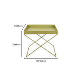 Modern Minimalist Metal Black Small Round Side Tables Image - 20