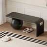 Modern Minimalist Sphere Leg Bench Set for Living Rooms Image - 2
