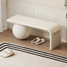Modern Minimalist Sphere Leg Bench Set for Living Rooms Image - 4