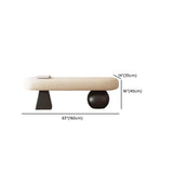 Modern Minimalist Upholstered Bench for Living Room Décor Image - 12