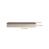 Modern Minimalist Wood TV Stand with Storage Image - 8