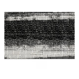 Modern Ombre Polka Dot Microfibre Black Area Rug Image - 6