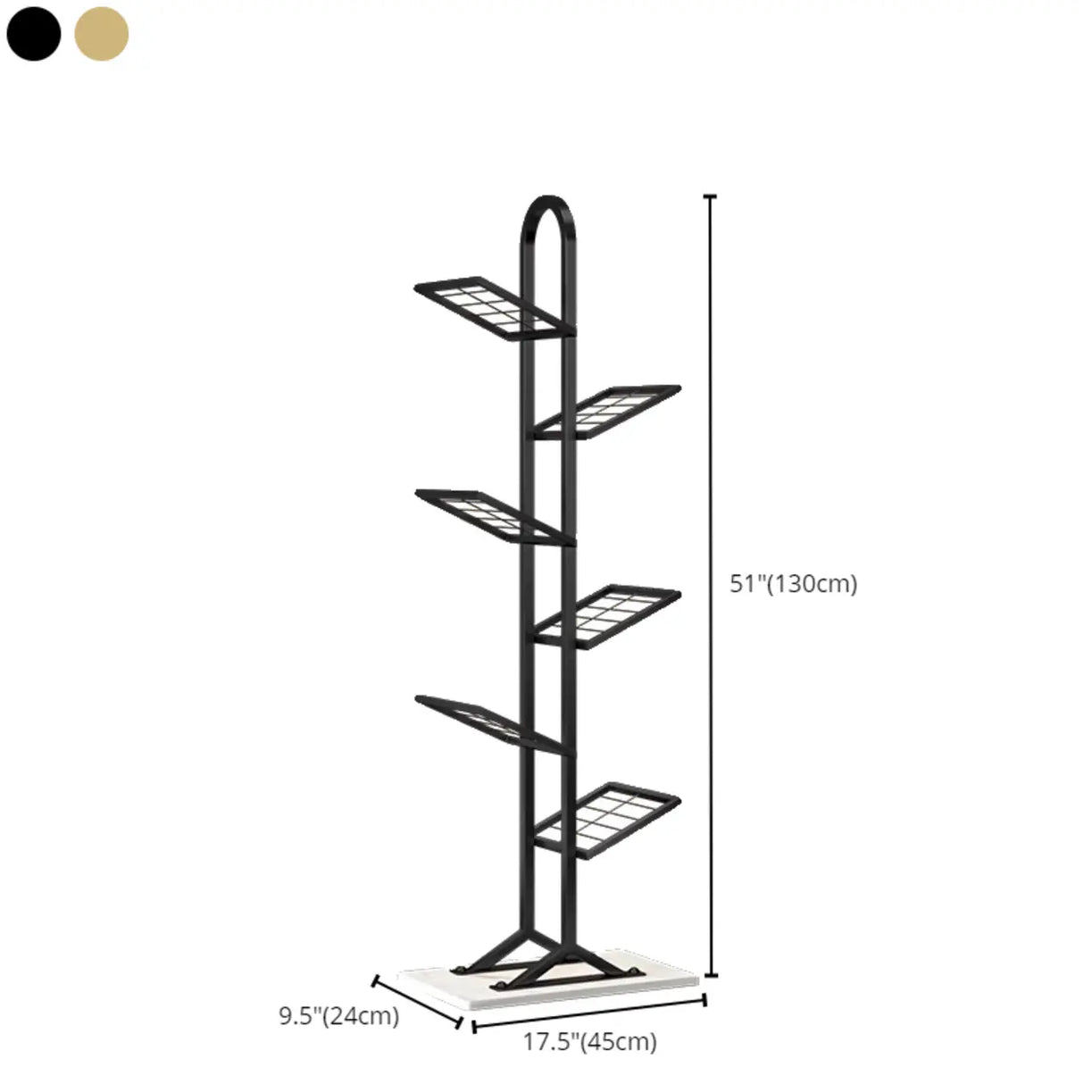 Modern Open Back Metal Narrow Display Spine Bookshelf Image - 19