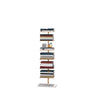 Modern Open Back Metal Narrow Display Spine Bookshelf Image - 5