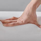 Modern Orange Upholstered Solid Back Leather Dining Chairs Image - 6