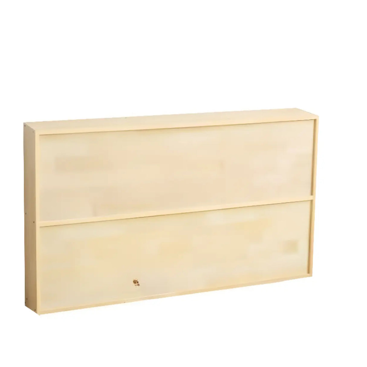 Modern Pine Natural Finish Rectangle Display Bookcases Image - 6