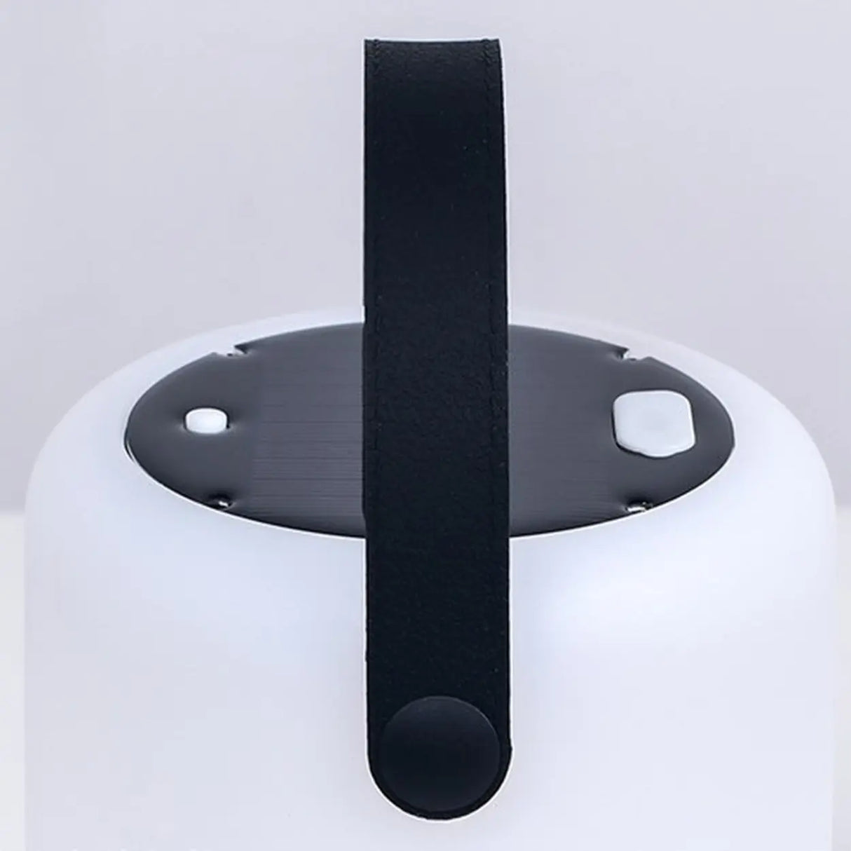 Modern Portable Solar Cylinder Outdoor Table Lamp Image - 8