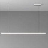 Modern Rectangle Metal Adjustable Kitchen Island Light Image - 7