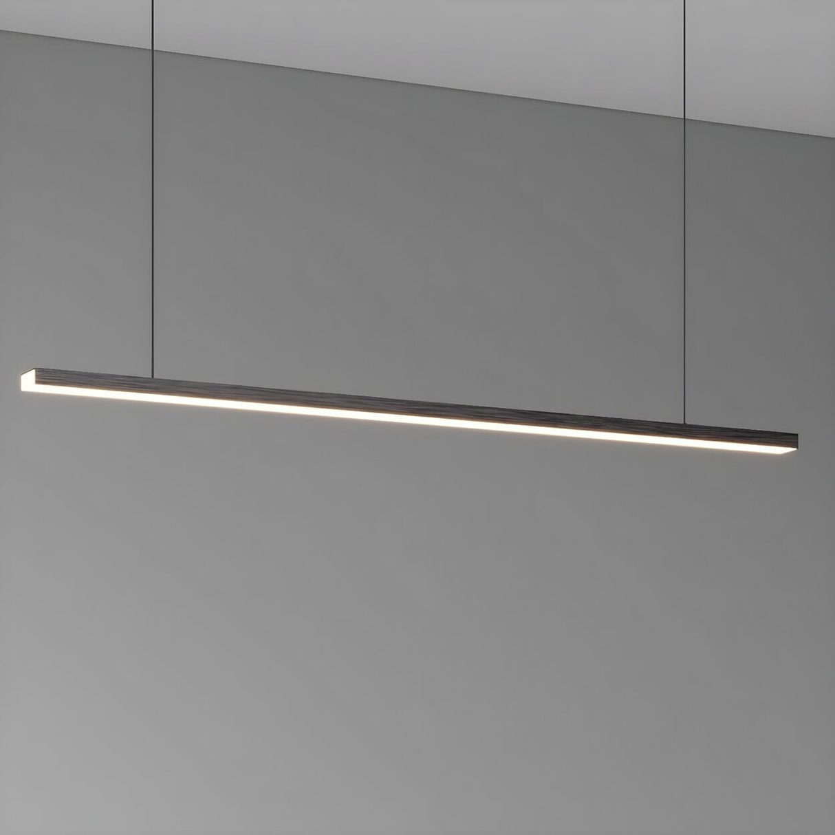 Modern Rectangle Metal Adjustable Kitchen Island Light Image - 8