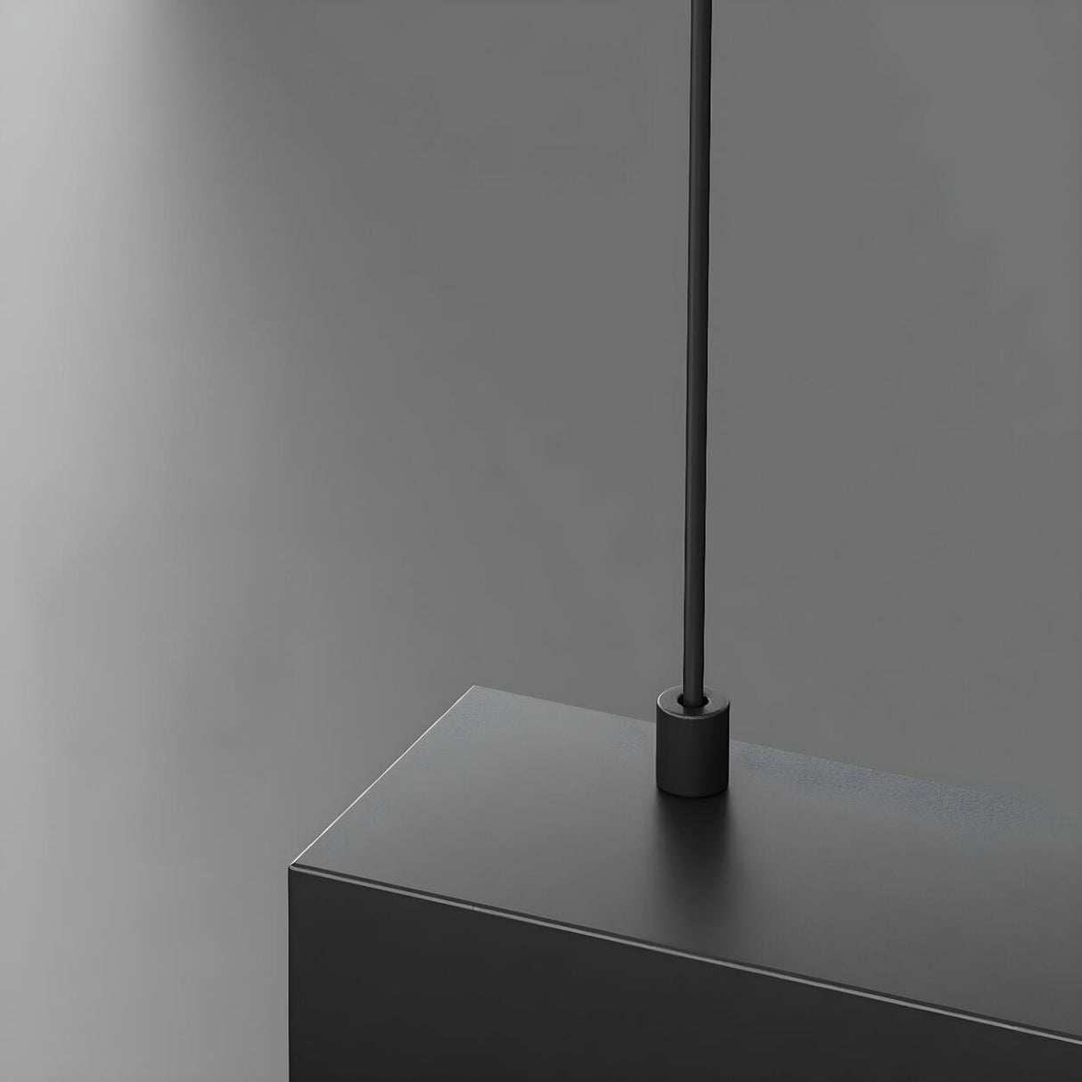 Modern Rectangle Metal Adjustable Kitchen Island Light Image - 9