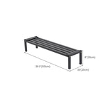 Modern Rectangular Black Metal Indoor Multi-Tier Plant Stand Image - 30