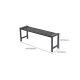 Modern Rectangular Black Metal Indoor Multi-Tier Plant Stand Image - 34