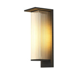 Modern Rectangular Metal LED Outdoor Wall Sconces Image - 5