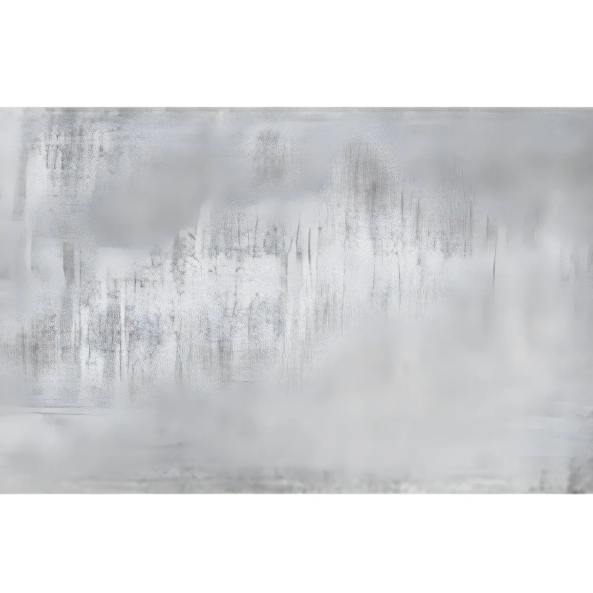 Modern Rectangular Polyester Grey Anti-Slip Area Rug Image - 4