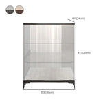 Modern Rectangular Wood Entryway Cream Large Shoe Cabinet Image - 34