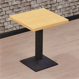 Modern Rectangular Wood Natural Dining Table Image - 2