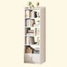 Modern Rectangular Wood Vertical Bookcase Brown Image - 19