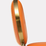 Modern Round-Back Metal Counter Height Bar Stool with Footrest Image - 16