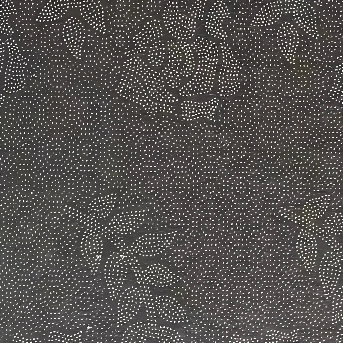 Modern Round Polyester Optical Illusion Black Area Rug Image - 11