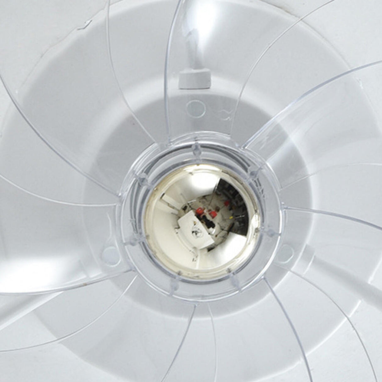 Modern Round Remote Control Ceiling Fan with LED Light Image - 11