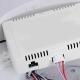 Modern Round Remote Control Ceiling Fan with LED Light Image - 12