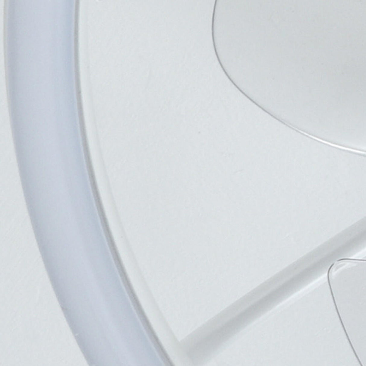 Modern Round Remote Control Ceiling Fan with LED Light Image - 4