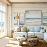 Modern Rustic Gold Woven Rattan Arched Floor Lamp Image - 3