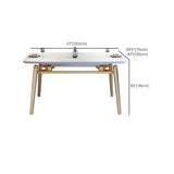 Modern Scratch-Resistant Oval Self-Storing Leaf Dining Table Image - 11