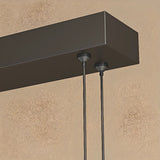 Modern Seagull LED Pendant Light for Lobby, White, Large Image - 10