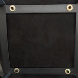 Modern Simple Closed Back Upholster Side Dining Chair Image - 14