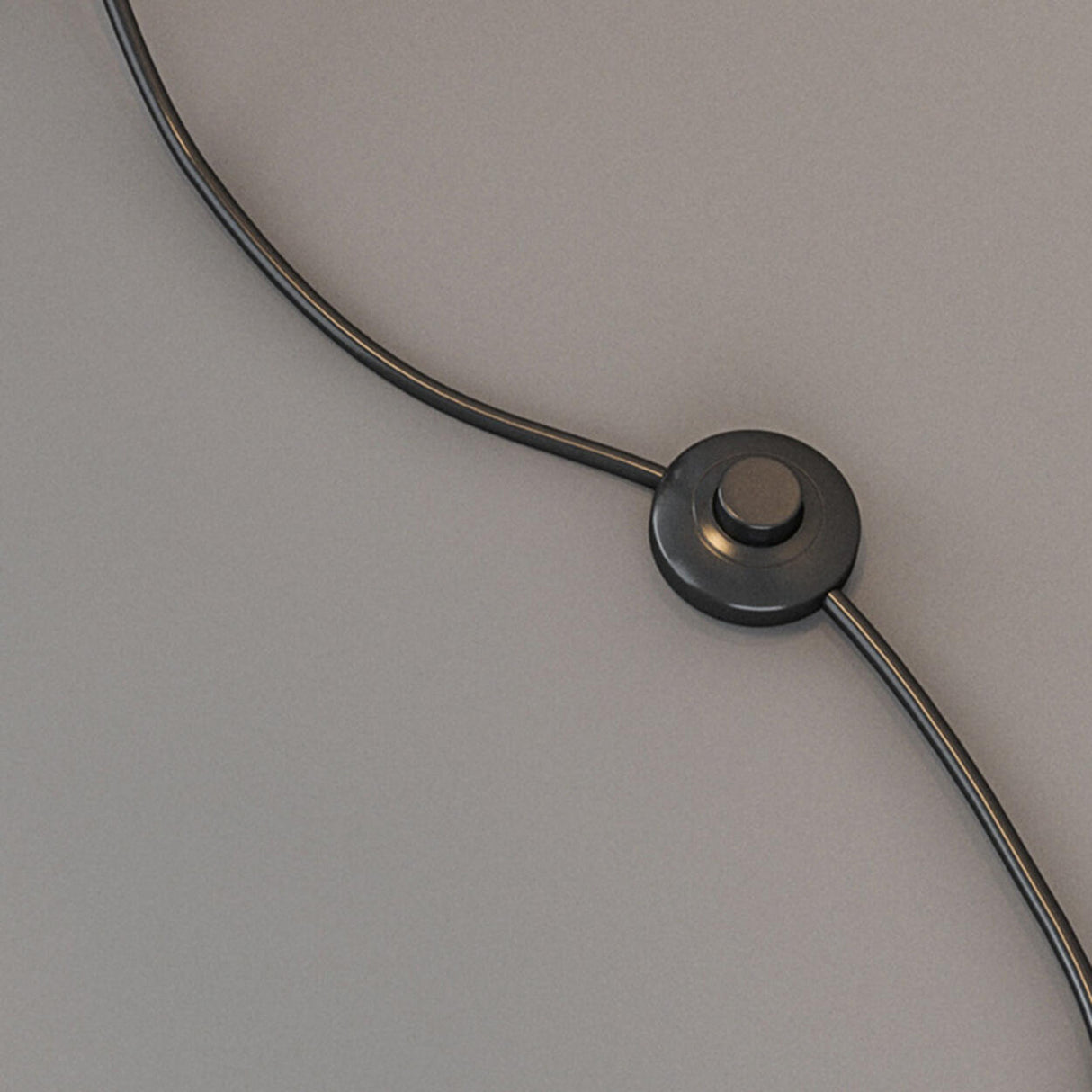 Modern Simple Gold Arc Metal Side Table Floor Lamp Image - 9