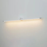 Modern Simple White Linear Bathroom Vanity Light  Image - 2