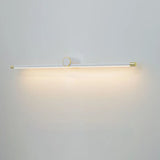 Modern Simple White Linear Bathroom Vanity Light  Image - 3