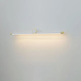 Modern Simple White Linear Bathroom Vanity Light  Image - 5