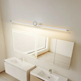 Modern Simple White Linear Bathroom Vanity Light  Image - 8