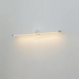 Modern Simple White Linear Bathroom Vanity Light  Image - 9