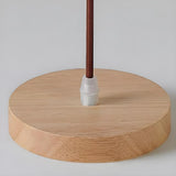 Modern Slim Floral Round Clear Glass Pendant Light  Image - 12