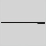 Modern Slim Linear Black LED Vanity Wall Light Image - 7