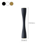 Minimalist Geometric Metal Up Down Wall Sconce #size