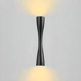 Minimalist Geometric Metal Up Down Wall Sconce Image - 2