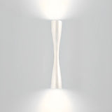Minimalist Geometric Metal Up Down Wall Sconce Image - 8
