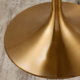 Modern Small Round Scratch Resistant Gold Base Bar Table Image - 10