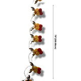 Modern Snowman Plush Doll LED Christmas String Lamp Image - 6