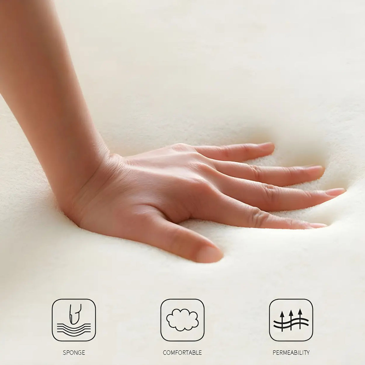 Modern Solid Back PU Leather Upholstered Dining Chairs Image - 15