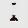 Modern Square LED Red Pendant Light Third Gear Image - 11