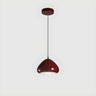 Modern Square LED Red Pendant Light Third Gear Image - 6