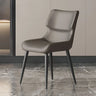 Modern Stain-Resistant Upholstered Leather Dining Chair Image - 9
