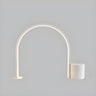 Modern Style Minimalist Arched LED Metal Table Lamp Image - 8