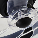 Modern Stylish Circular 5 Blades LED Ceiling Fan Light Image - 12